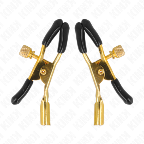 Pinzas Piersi KINK GOLD NIPPLE CLAMPS 6 CM