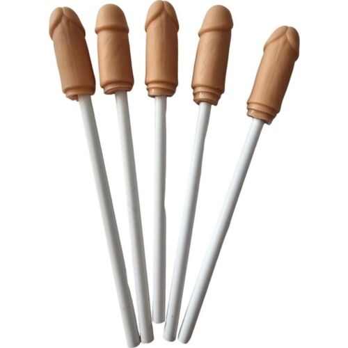 Cañitas Divertidas DIABLO PICANTE z końcówką penisa