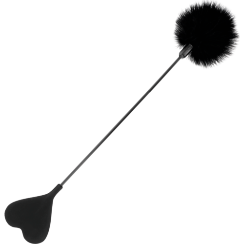 Látigo DARKNESS Fusta z piórkiem 40 cm