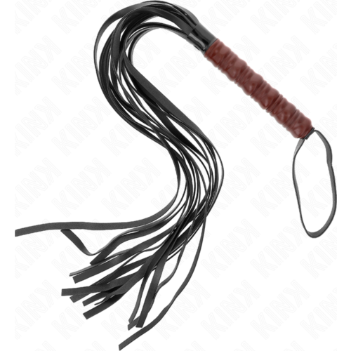 Bicz BDSM KINK 53 CM z silikonem i eleganckim stylem