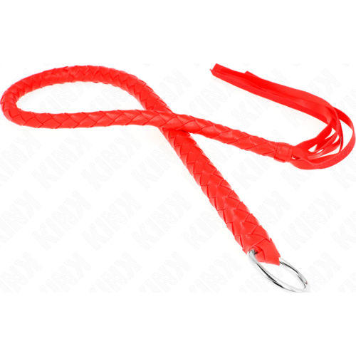 Bicz BDSM KINK z pierścieniem ręcznym 65 cm