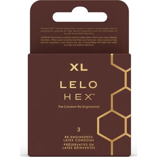 Prezerwatywy LELO HEX Respect XL - komfort i bezpieczeństwo