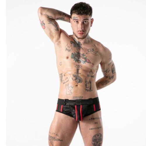 Czerwone majtki LOCKER GEAR Full Military Access Jock Brief