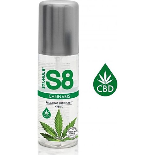 Lubrykant hybrydowy STIMUL8 S8 Cannabis 125 ml