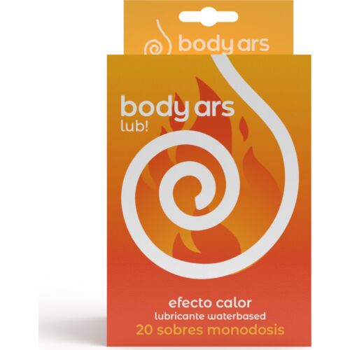 Lubrykant Body Ars Efecto Calor 20 x 4 ml