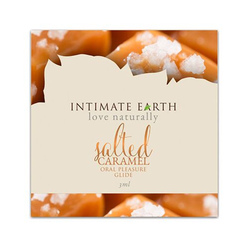 Lubrykant smakowy Intimate Earth Salted Caramel 3 ml