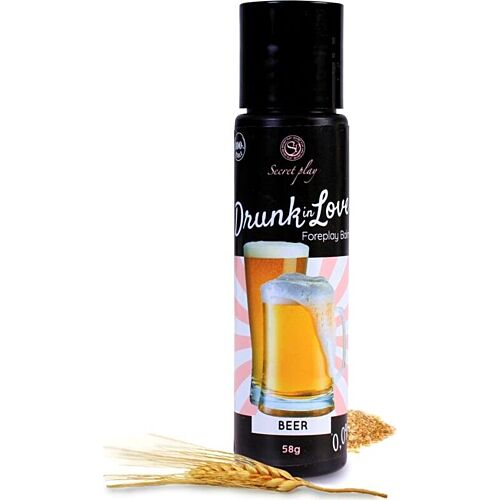 Lubrykant Secretplay Drunk in Love 60 ml - smak piwa