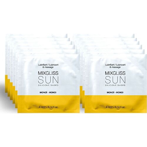 Lubrykant silikonowy MIXGLISS Monoi 12x4ml