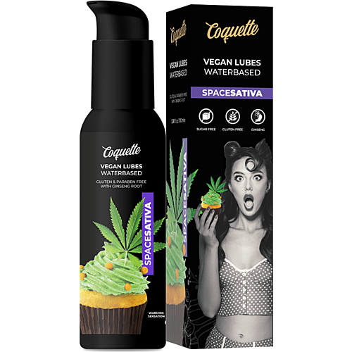 Lubrykant COQUETTE COSMETICS Space Sativa 100ml - 100% na bazie wody