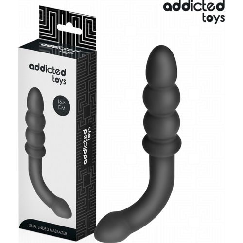 Masażer anal ADDICTED TOYS 16,5 cm z różnorodnymi kulkami