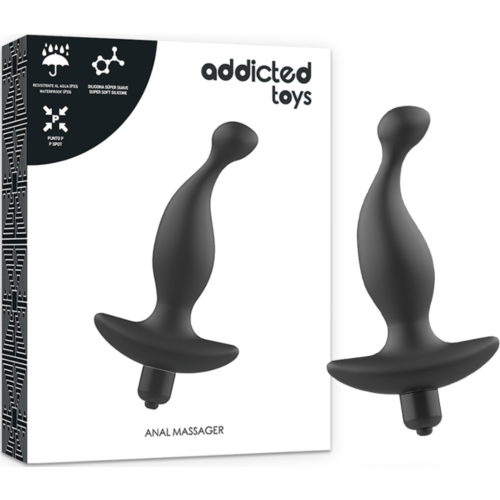 Masażer analny ADDICTED TOYS Model 1 z wibracjami