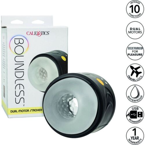 Masturbator CALEXOTICS Boundless z podwójnym silnikiem
