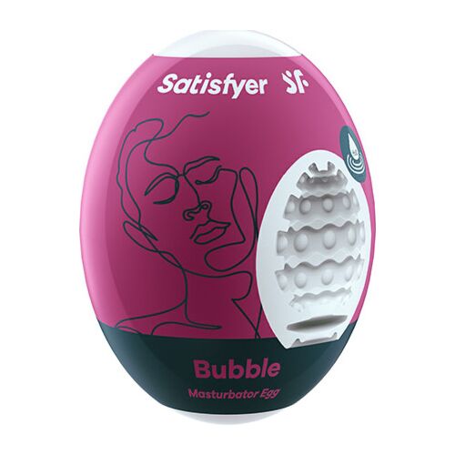 Masturbator Satisfyer Egg Bubble — jednorazowe jajeczko