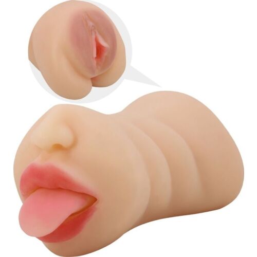 Masturbator CRAZY BULL Sarah - podwójna pochwa