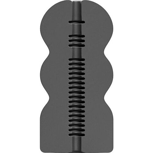 Masturbator ALL BLACK Pookie | Elegancki i komfortowy