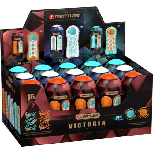 Masturbator Pretty Love Victoria z 15 sztukami