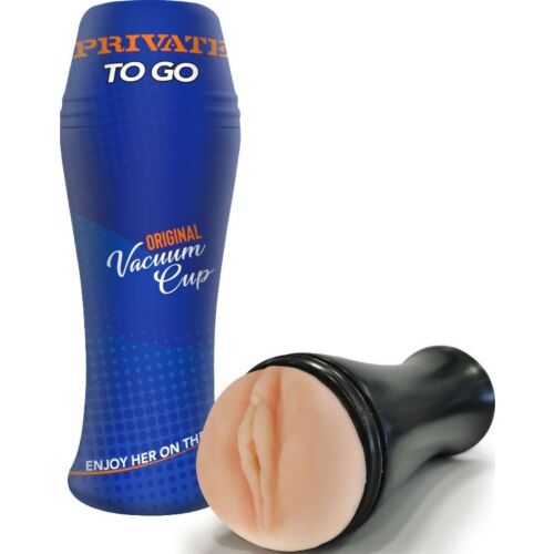 Masturbator PRIVATE Original Vacuum Cup To Go - kompaktowy i dyskretny