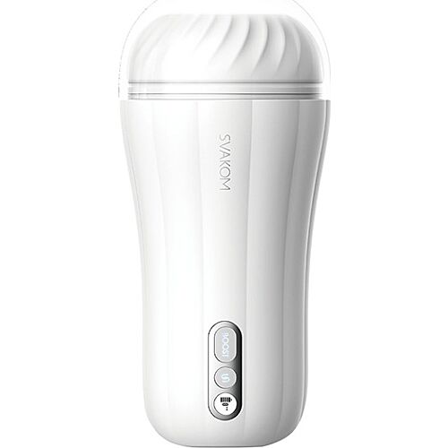 Masturbator SVAKOM ROBIN WHITE z wibracją