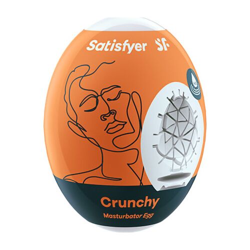 Masturbator Satisfyer Eggs Crunchy - bez lubrykantu
