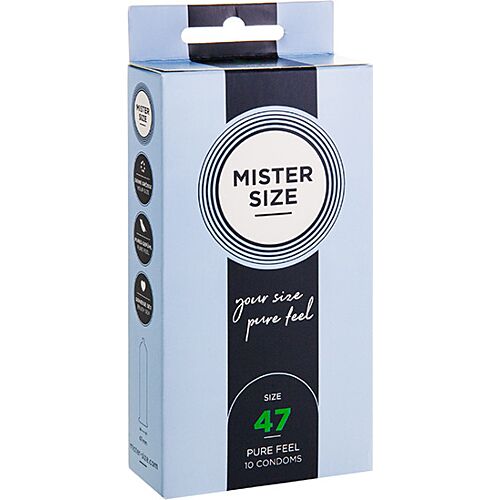 Prezerwatywy MISTER SIZE XS 47 mm - ultracienkie i komfortowe
