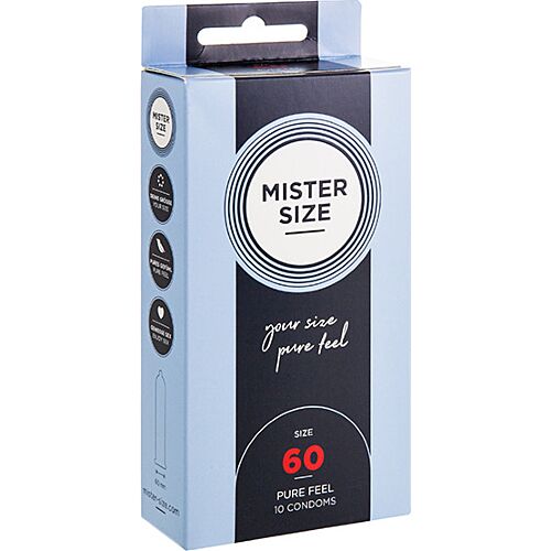 Prezerwatywy MISTER SIZE XL 60 MM - Komfortowe dopasowanie