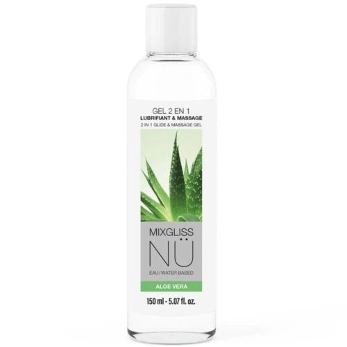 Lubrykant MIXGLISS NÜ Aloe Vera 150 ML z funkcją żelu do masażu