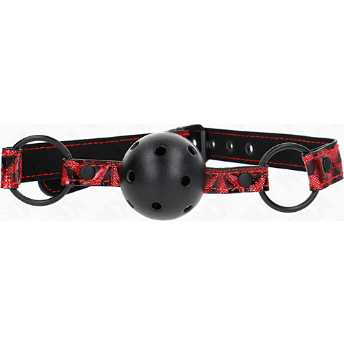 Mordaza KINK 4.5 CM z wzorem diamentowym