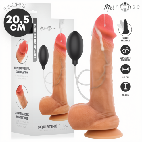 Penis MR. INTENSE Danny z funkcją ejakulacji 20.5 cm