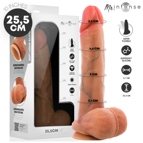 Dildo MR. INTENSE Gary XL 25.5 cm | Ultra-realistyczne doznania