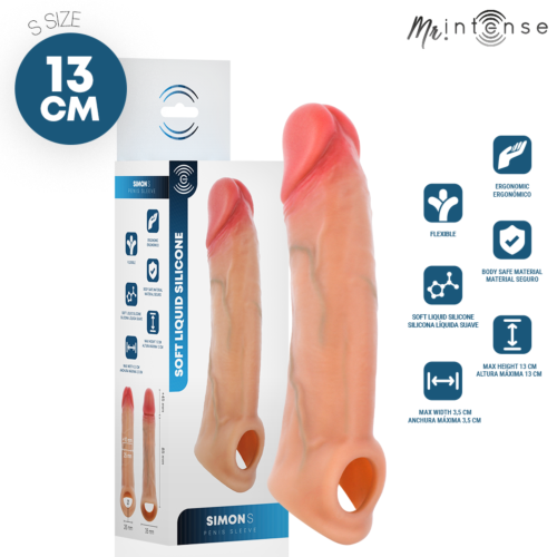 MR INTENSE - Silikonowa osłona na 13 cm