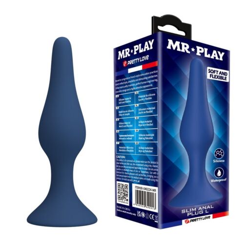 Plug analny MR PLAY Slim Silicone
