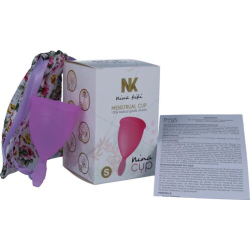 Copa Menstrual NINA KIKÍ - Talla S, Ecológica y Práctica