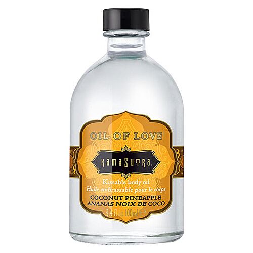 Olej do ciała Kamasutra 100ml z ciepłem i smakiem