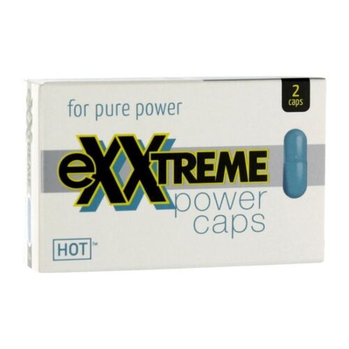Pills for Men HOT EXXTREME POWER CAPS - wsparcie energii