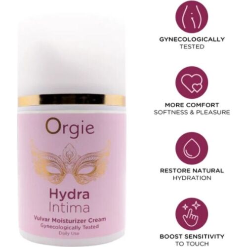 Krem nawilżający do sromu ORGIE Hydra Intima 50 ml