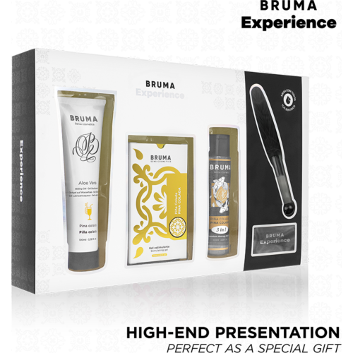 Zestaw do masażu BRUMA XPERIENCE - słodka piña colada