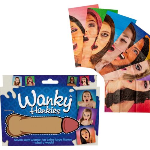 Chusteczki Spencer & Fleetwood Wanky Hankies - 7 dużych chusteczek