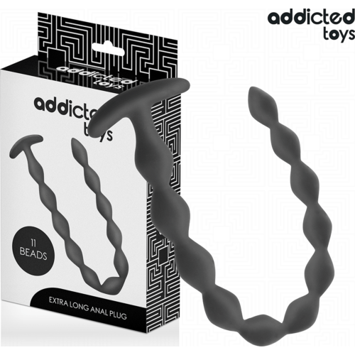 Plug anal ADDICTED TOYS 27 cm - głęboka penetracja
