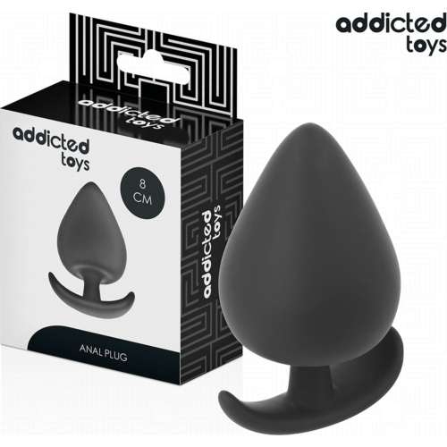 Plug anal ADDICTED TOYS L 8 cm - silikona medyczna