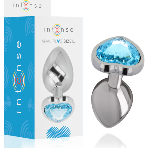Plug anal INTENSE z diamentem L