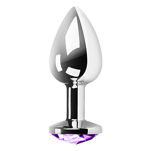 Plug analny SECRETPLAY TOYS LILA M z metalowym wykończeniem