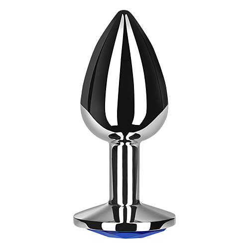 Plug anal SECRETPLAY AZUL S - stożkowy kształt dla początkujących