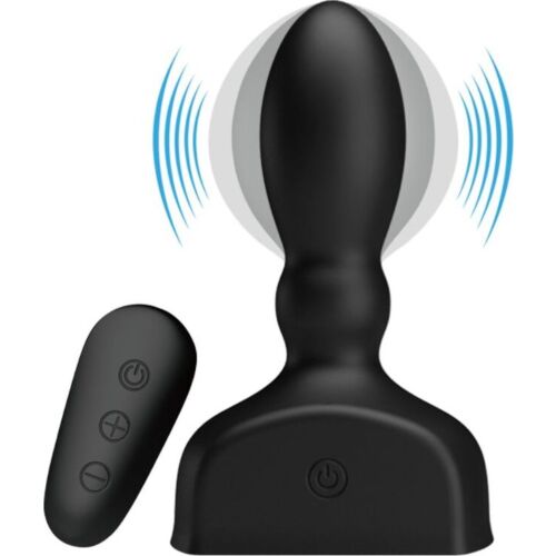 Plug anal MR PLAY z funkcją inflacji i pilotem