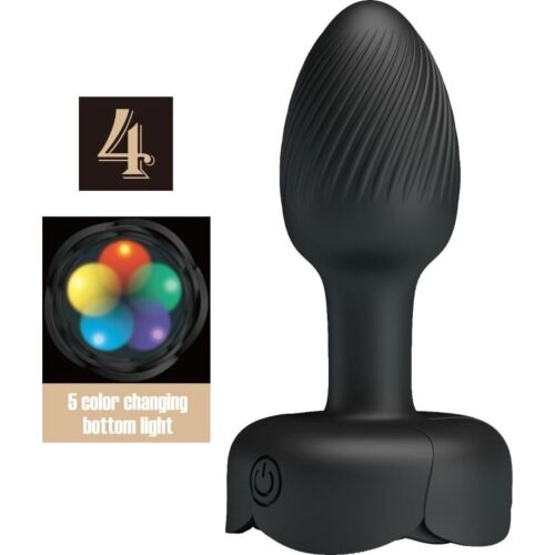Plug anal PRETTY LOVE OLMAN z funkcją LED