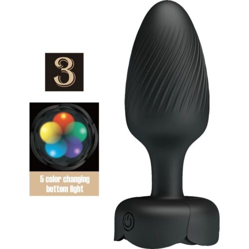 Plug anal PRETTY LOVE OSBORN z LED 9.8 cm