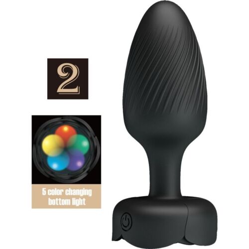 Plug anal PRETTY LOVE VARIAN z funkcją LED