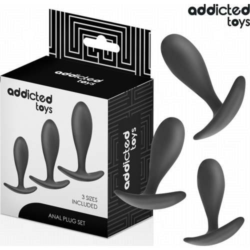 Plugs anale ADDICTED TOYS Model 2 | Bezpieczna eksploracja