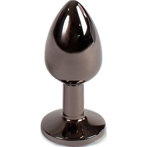 Plug anal SECRETPLAY GUNMETAL 7 cm - intensywne doznania