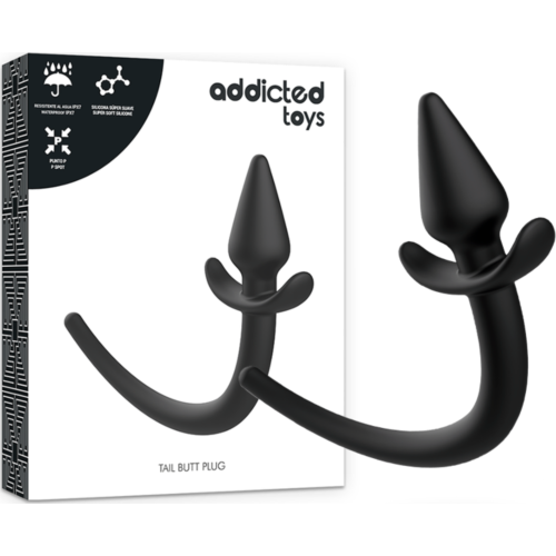 Plug anal ADDICTED TOYS Puppy Tail – silikonowy korek analny