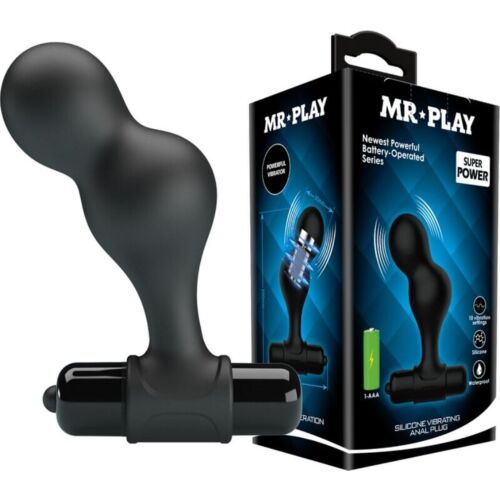 Plug anal MR PLAY z 10 funkcjami wibracji